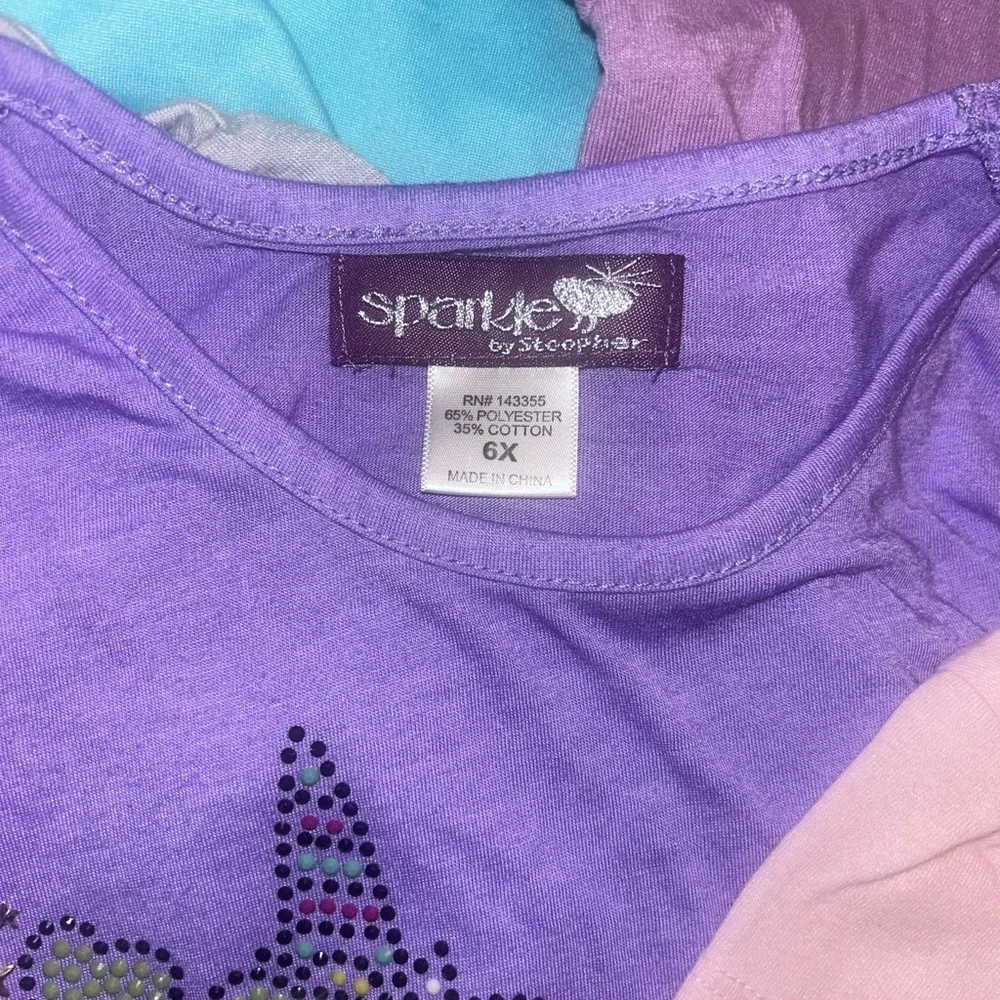 Lot of 12 long sleeved shorts for girls - Picture 2 of 11